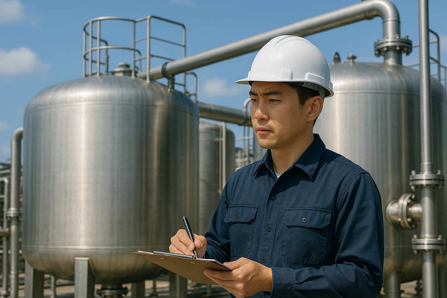 水処理タンクのオーダーメイド設計